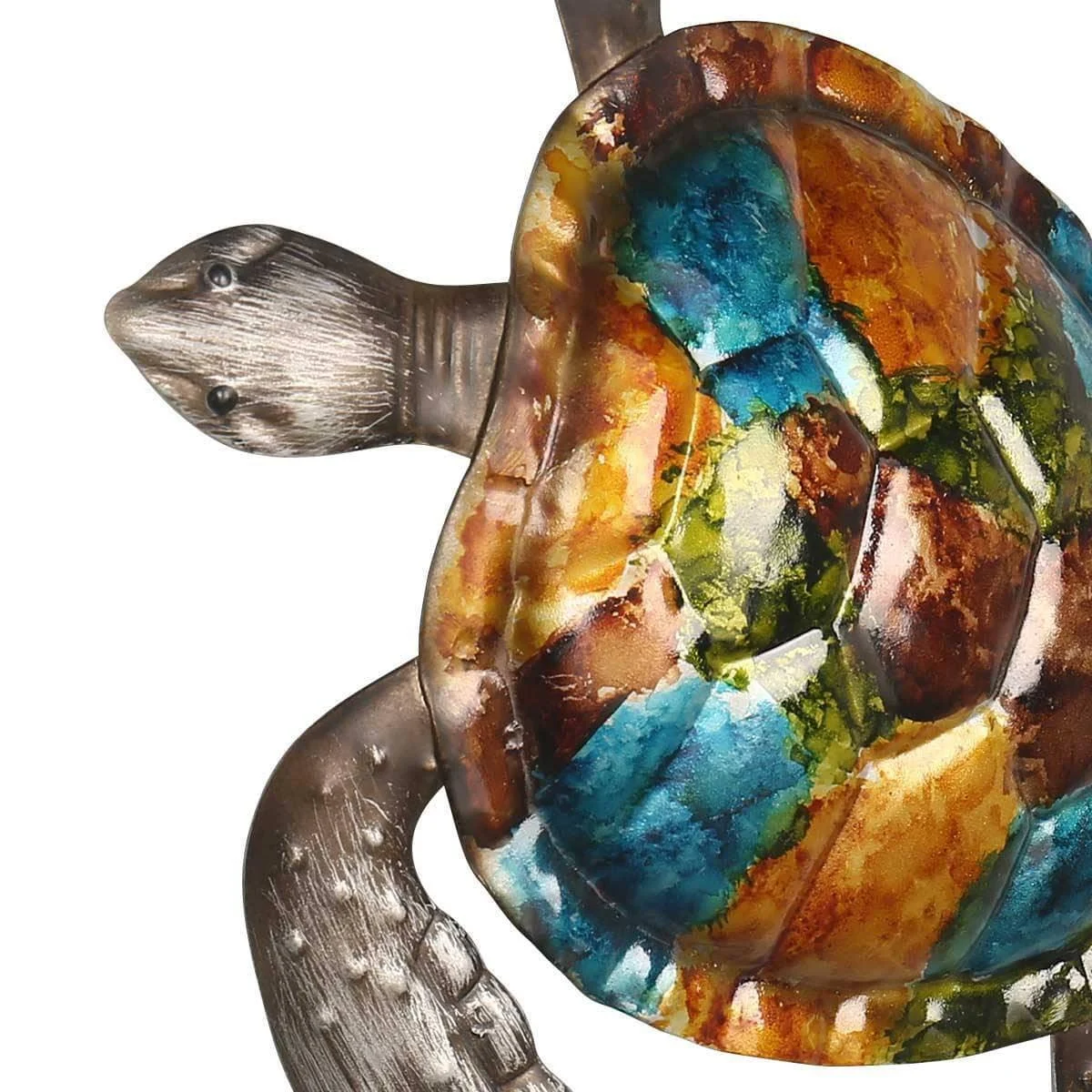 Colorful Sea Turtle Home Wall Decor - Add a Coastal Touch to Your Home -