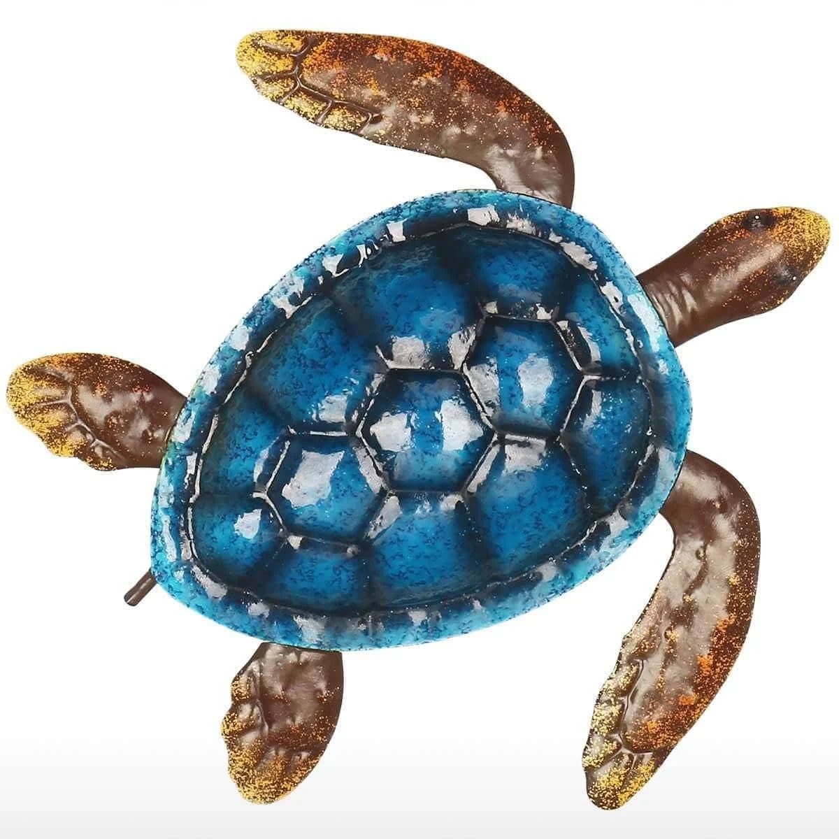 Colorful Sea Turtle Home Wall Decor - Add a Coastal Touch to Your Home -