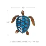 Colorful Sea Turtle Home Wall Decor Add a Coastal Touch to Your Home