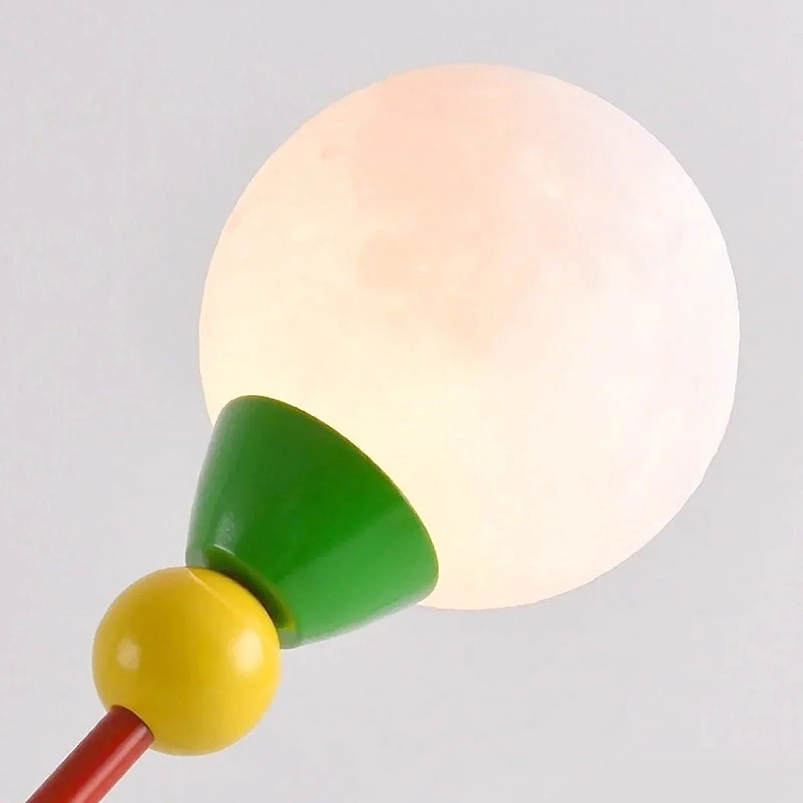 Colorful Wired Moon Lamp -
