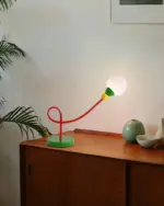 Colorful Wired Moon Lamp