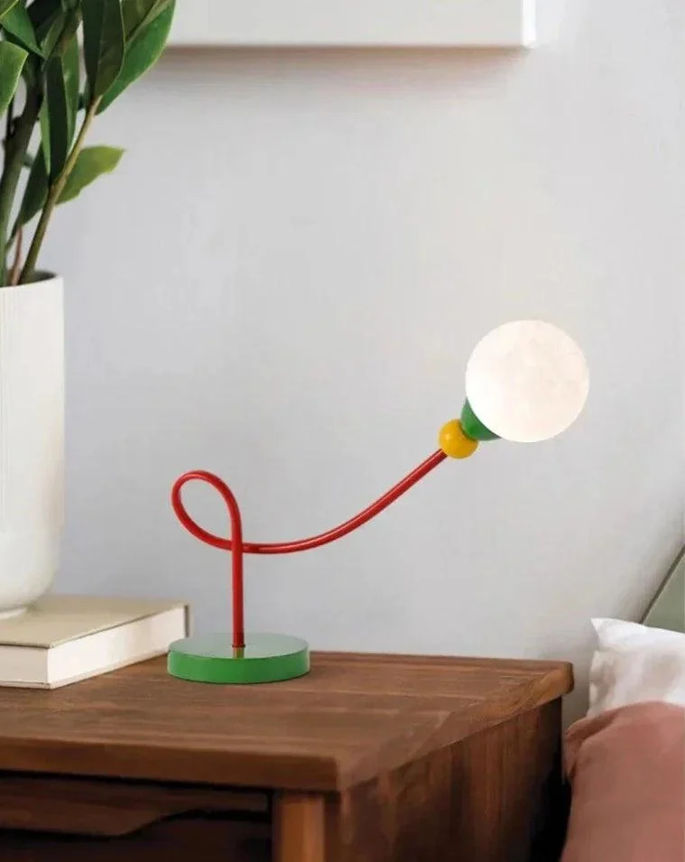 Colorful Wired Moon Lamp -