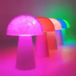 Colour Changing LED Mushroom Lamp tag1
