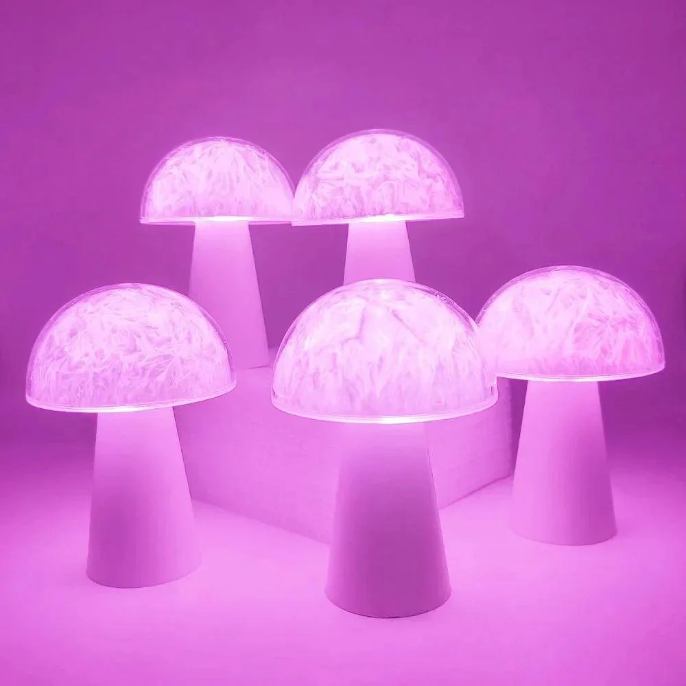 Colour Changing LED Mushroom Lamp -  - #tag1#