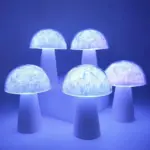 Colour Changing LED Mushroom Lamp tag1