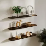 Coloured Acrylic Wall Mounted Storage Shelves tag1