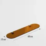 Coloured Acrylic Wall Mounted Storage Shelves tag1