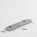Coloured Acrylic Wall Mounted Storage Shelves tag1