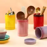 Coloured Ceramic Kitchen Utensil Organiser tag1