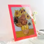 Coloured Frameless Picture Frame tag1