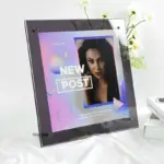 Coloured Frameless Picture Frame tag1