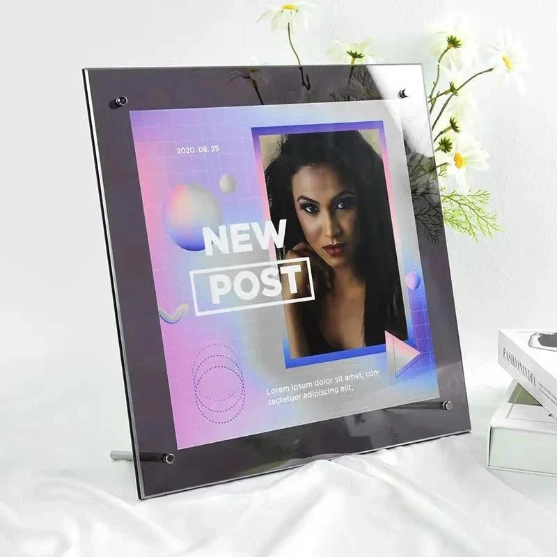 Coloured Frameless Picture Frame -  - #tag1#
