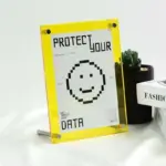 Coloured Frameless Picture Frame tag1