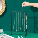 Coloured Hanging Jewellery Organiser Stand tag1