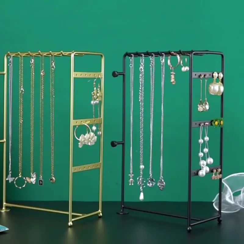 Coloured Hanging Jewellery Organiser Stand tag1