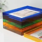 Coloured Transparent Acrylic Picture Frame tag1