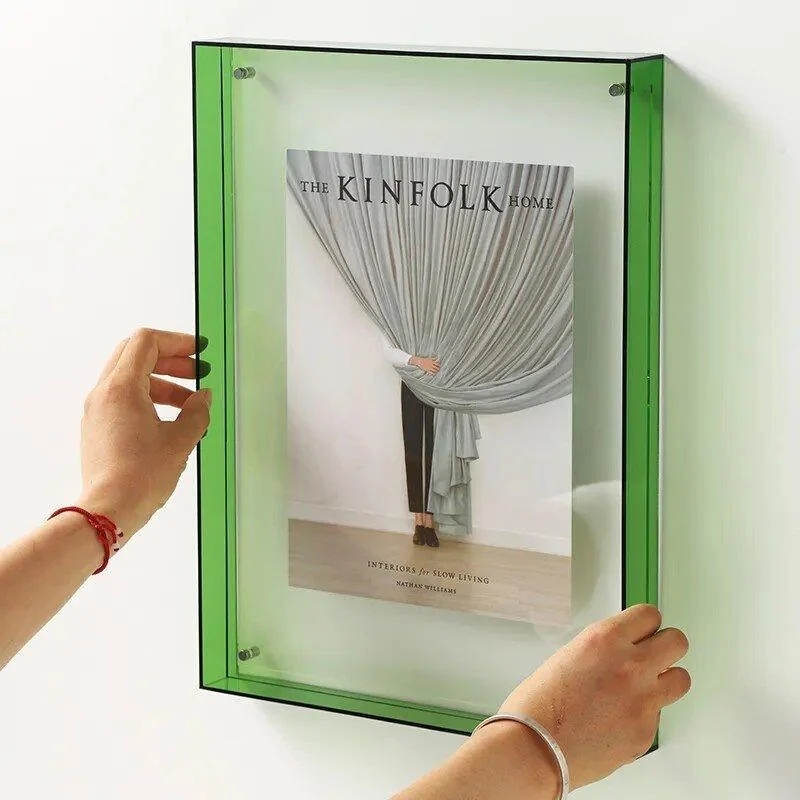 Coloured Transparent Acrylic Picture Frame -  - #tag1#