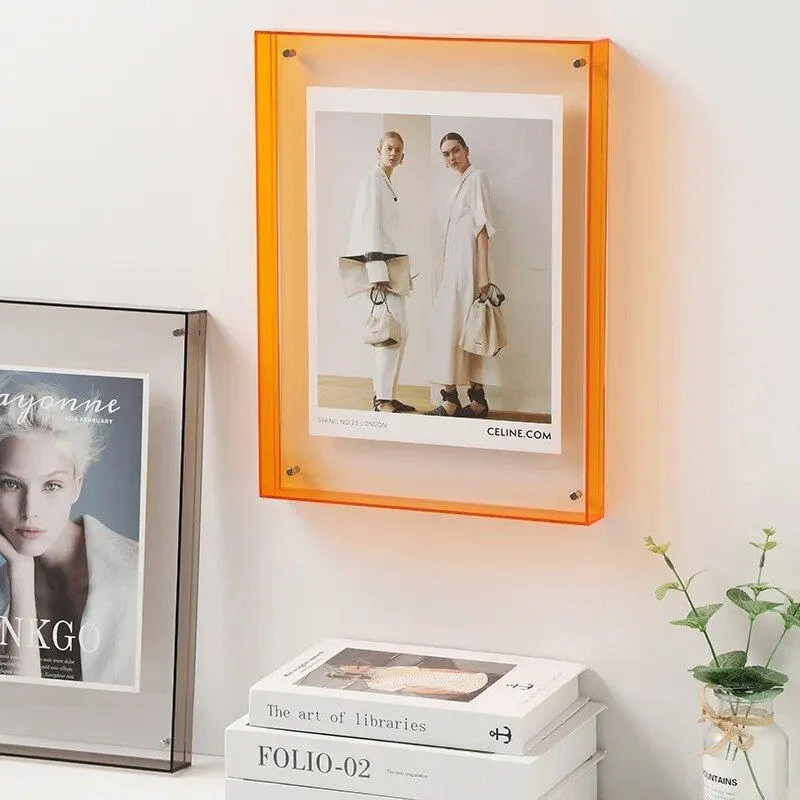 Coloured Transparent Acrylic Picture Frame -  - #tag1#