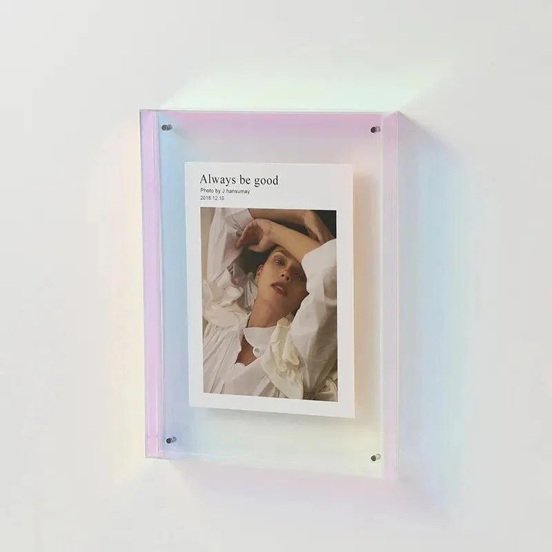 Coloured Transparent Acrylic Picture Frame -  - #tag1#