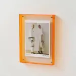 Coloured Transparent Acrylic Picture Frame tag1