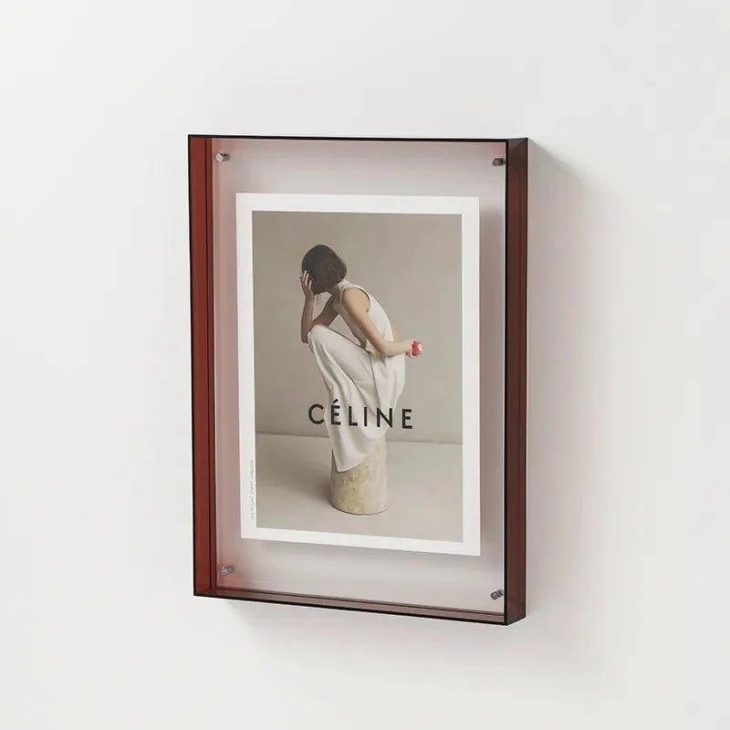 Coloured Transparent Acrylic Picture Frame -  - #tag1#