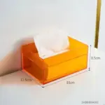 Colourful Acrylic Tissue Box Holder tag1