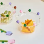 Colourful Crown Shaped Dessert Bowl tag1