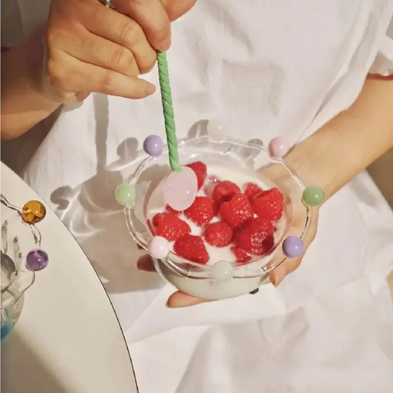 Colourful Crown Shaped Dessert Bowl tag1