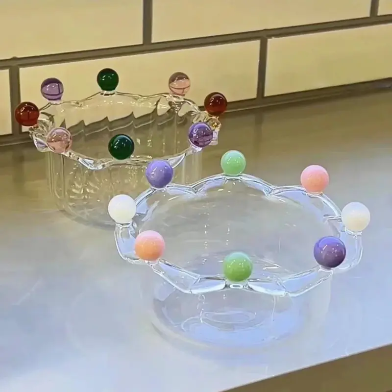 Colourful Crown Shaped Dessert Bowl tag1