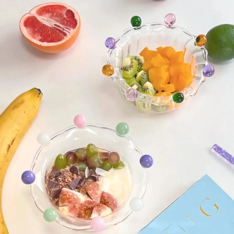 Colourful Crown Shaped Dessert Bowl tag1