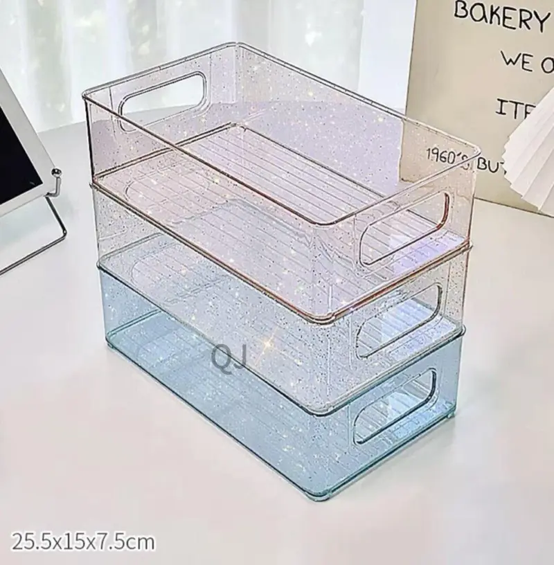 Colourful Desktop Organiser Storage Boxes tag1