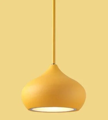 Colourful Dome Shaped Lampshade LED Pendant Lights -  - #tag1#
