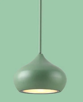 Colourful Dome Shaped Lampshade LED Pendant Lights -  - #tag1#