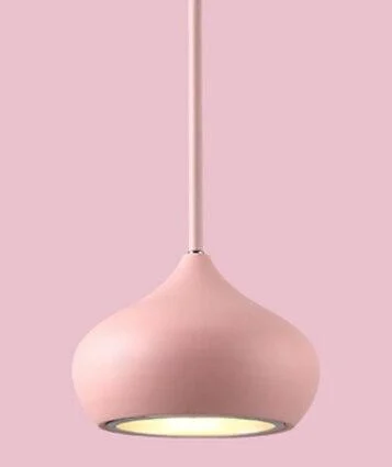 Colourful Dome Shaped Lampshade LED Pendant Lights -  - #tag1#