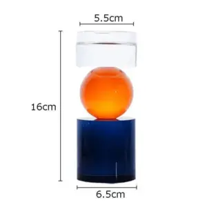 Colourful Geometric Crystal Candle Holder