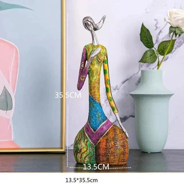 Colourful Girl Sculpture -  - #tag1#