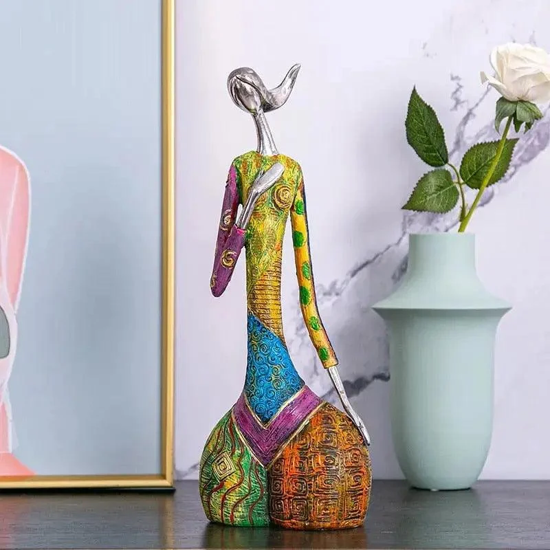 Colourful Girl Sculpture -  - #tag1#