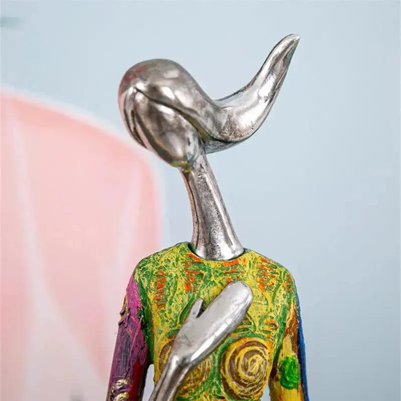 Colourful Girl Sculpture -  - #tag1#