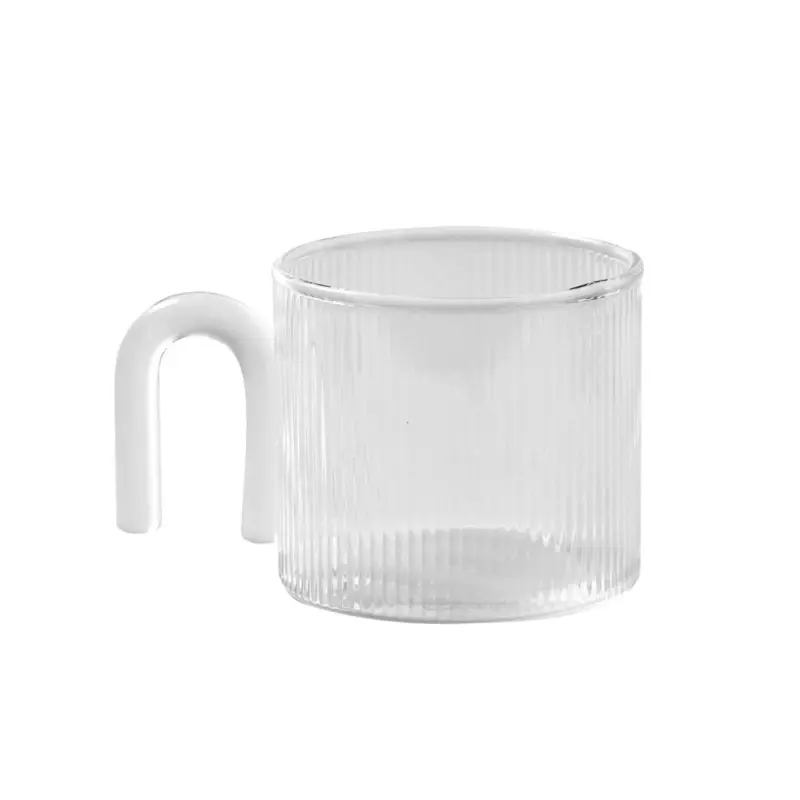 Colourful Handle Ripple Pattern Coffee Cup tag1