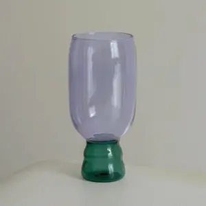 Colourful Handmade Champagne Glass
