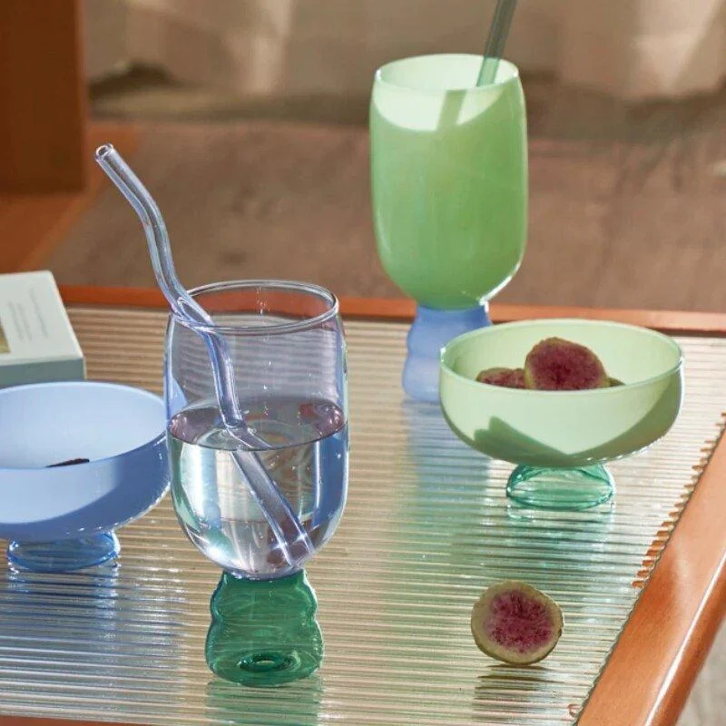 Colourful Handmade Champagne Glass -  - #tag1#