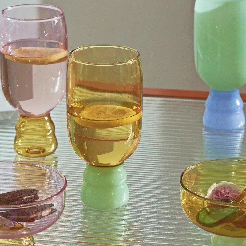 Colourful Handmade Champagne Glass -  - #tag1#