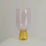 Colourful Handmade Champagne Glass tag1