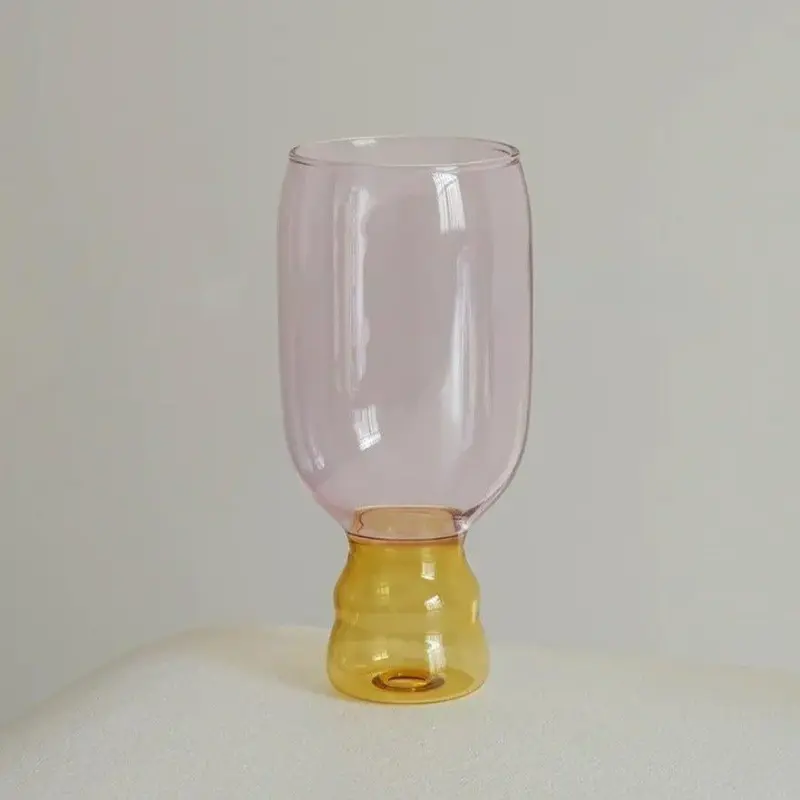 Colourful Handmade Champagne Glass tag1