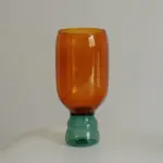 Colourful Handmade Champagne Glass tag1