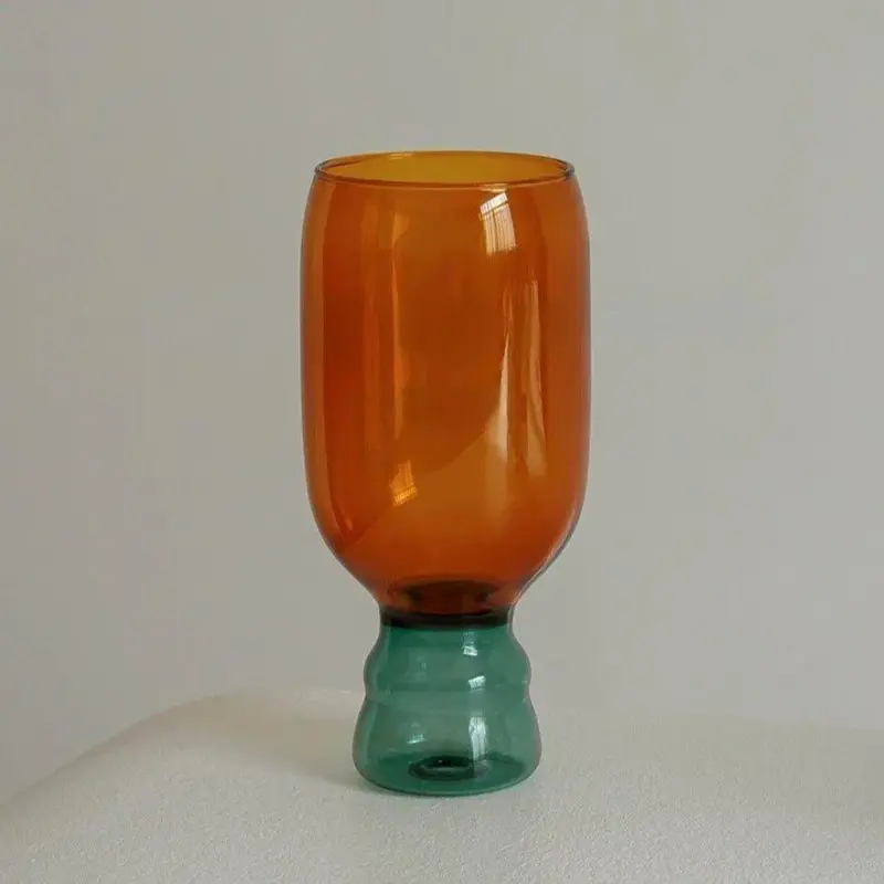 Colourful Handmade Champagne Glass tag1