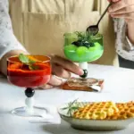 Colourful Heat Resistant Drinking Glass tag1