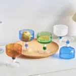 Colourful Heat Resistant Drinking Glass tag1