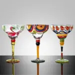 Colourful Margarita Cocktail Glass tag1
