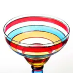 Colourful Margarita Cocktail Glass tag1